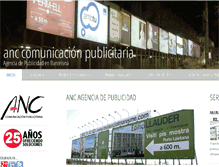 Tablet Screenshot of ancpublicidad.com